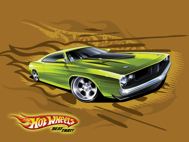 Hot Wheels drawing and