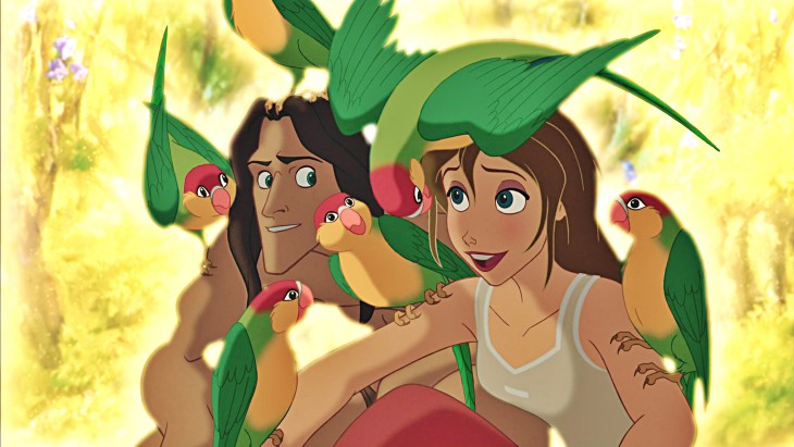 Jane et Tarzan