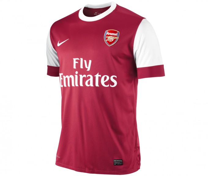 Disegno di Maglia dell'Arsenal da colorare