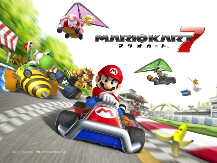 Disegno di Mario Kart 7 da colorare