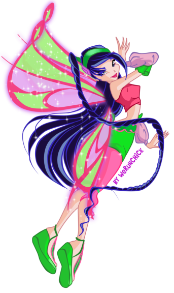 Disegno di Musa Sophix Winx da colorare