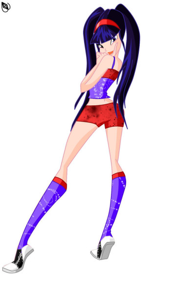 Disegno di Musa Winx Musa Winx da colorare