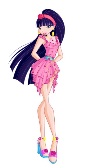 Disegno di Musa Winx Club da colorare