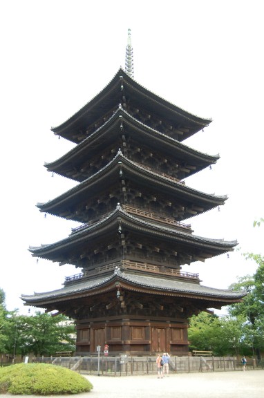 Disegno di Pagoda da colorare