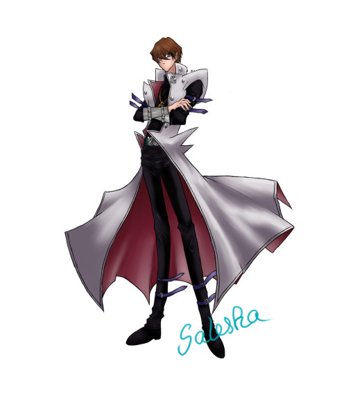 Disegno di Seto Kaiba Yu Gi Oh da colorare