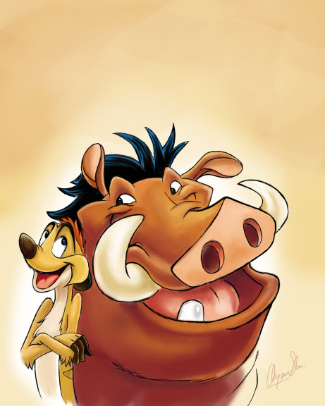 Timon et Pumba
