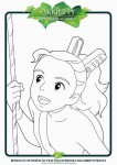 Arrietty drawing and coloring page