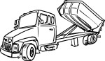 Camion benne dessin