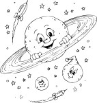 Stars coloring page