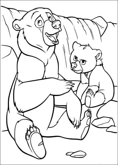 Brother Of The Bears coloring page