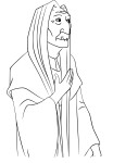 Kekata Pocahontas coloring page