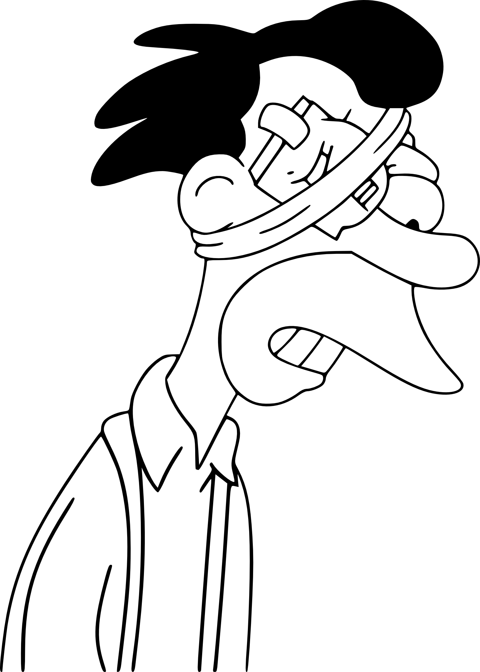 Lenny Simpson coloring page