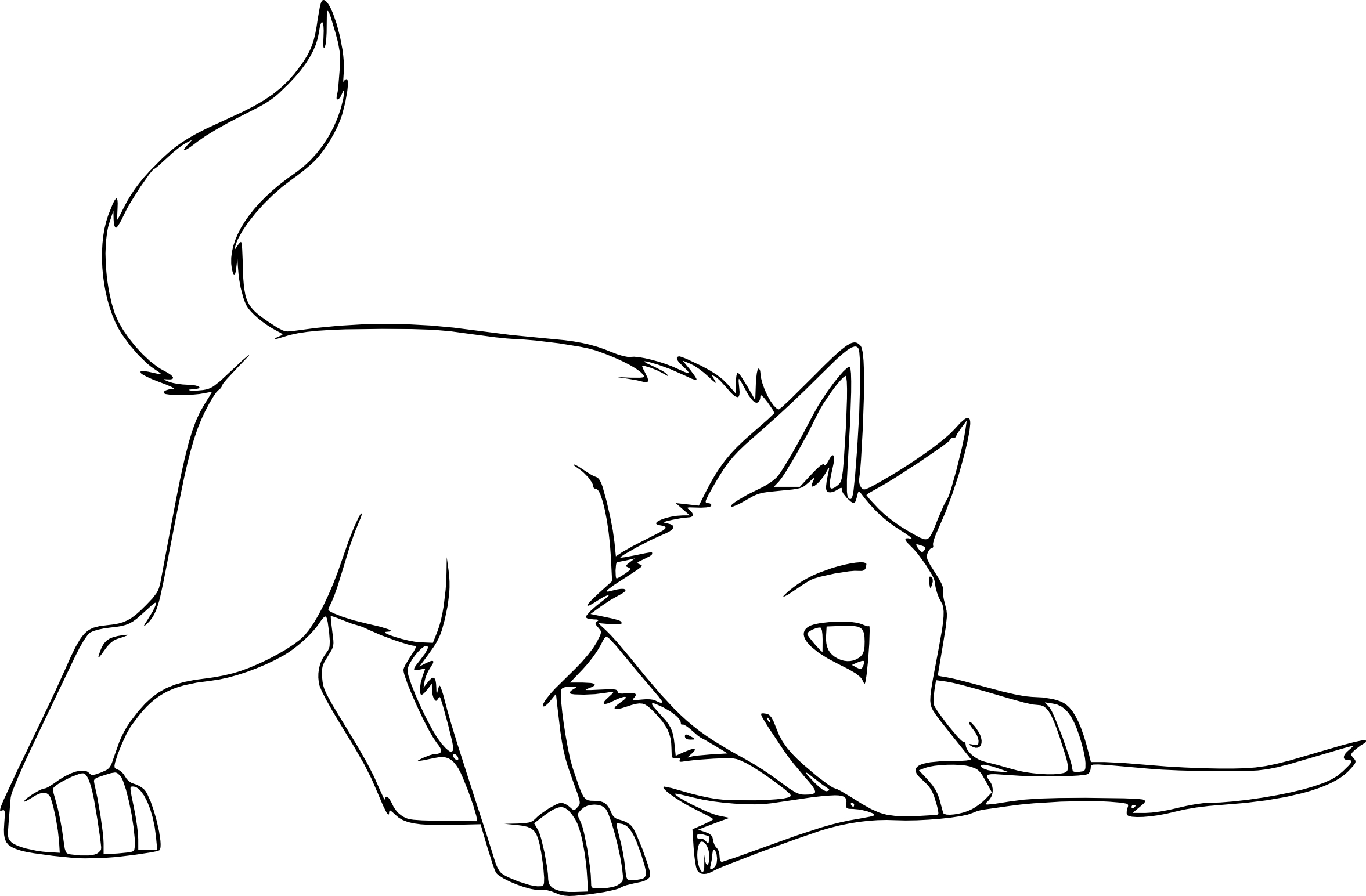 Cub Scout coloring page