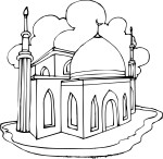 Mecca coloring page