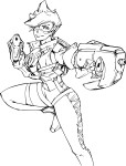 Overwatch coloring page