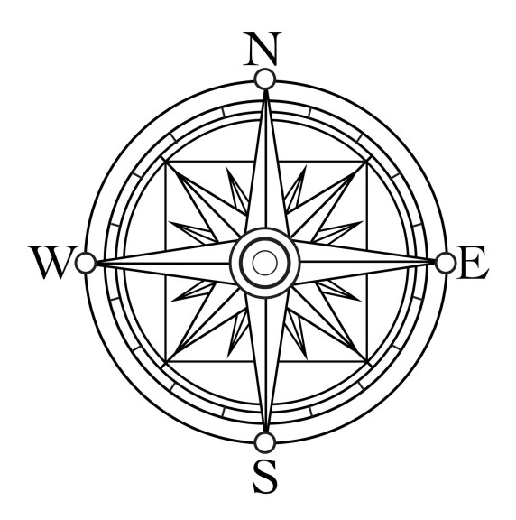 Wind Rose coloring page