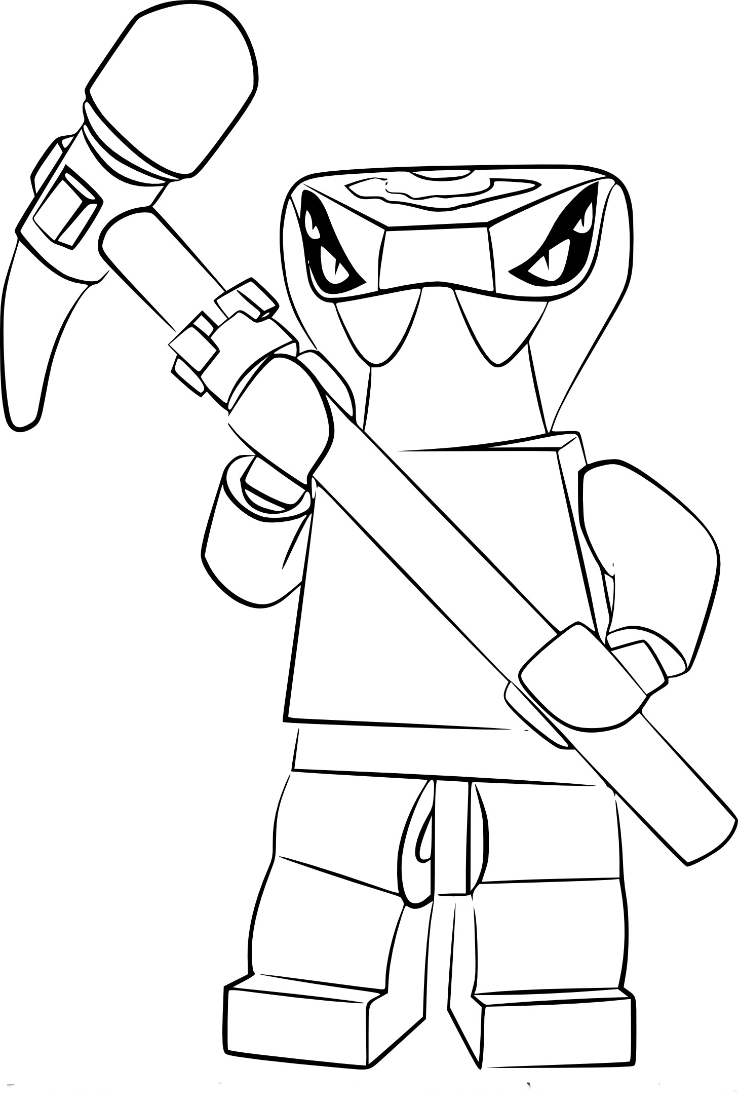 Coloriage Spitta Ninjago