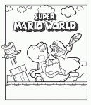 Super Mario World coloring page