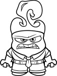 Vice Versa Anger coloring page