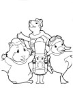 Wonder Pets coloring page