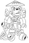 Wyplash Ninjago coloring page