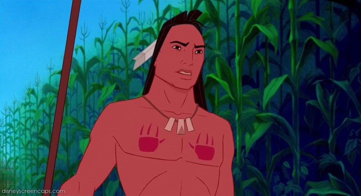 Disegno di Kocoum Pocahontas da colorare