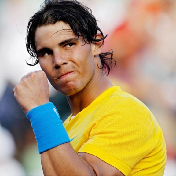 Disegno di Tennis Nadal da colorare