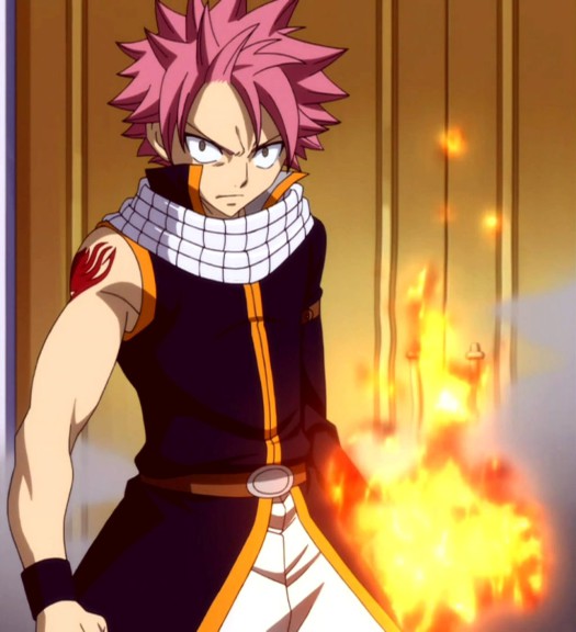 Disegno di Natsu Fairy Tail da colorare