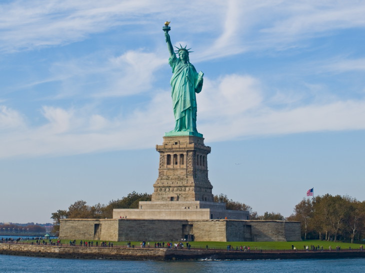 Disegno di Statua della Libertà di New York da colorare