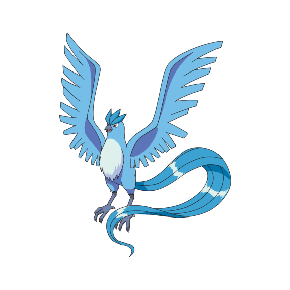 Disegno di Pokemon Articuno da colorare