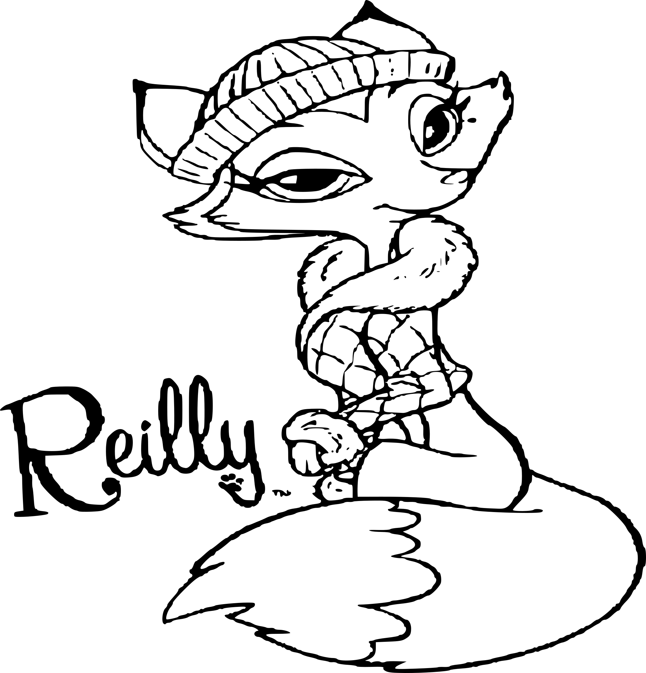 Bratz Petz Reilly coloring page
