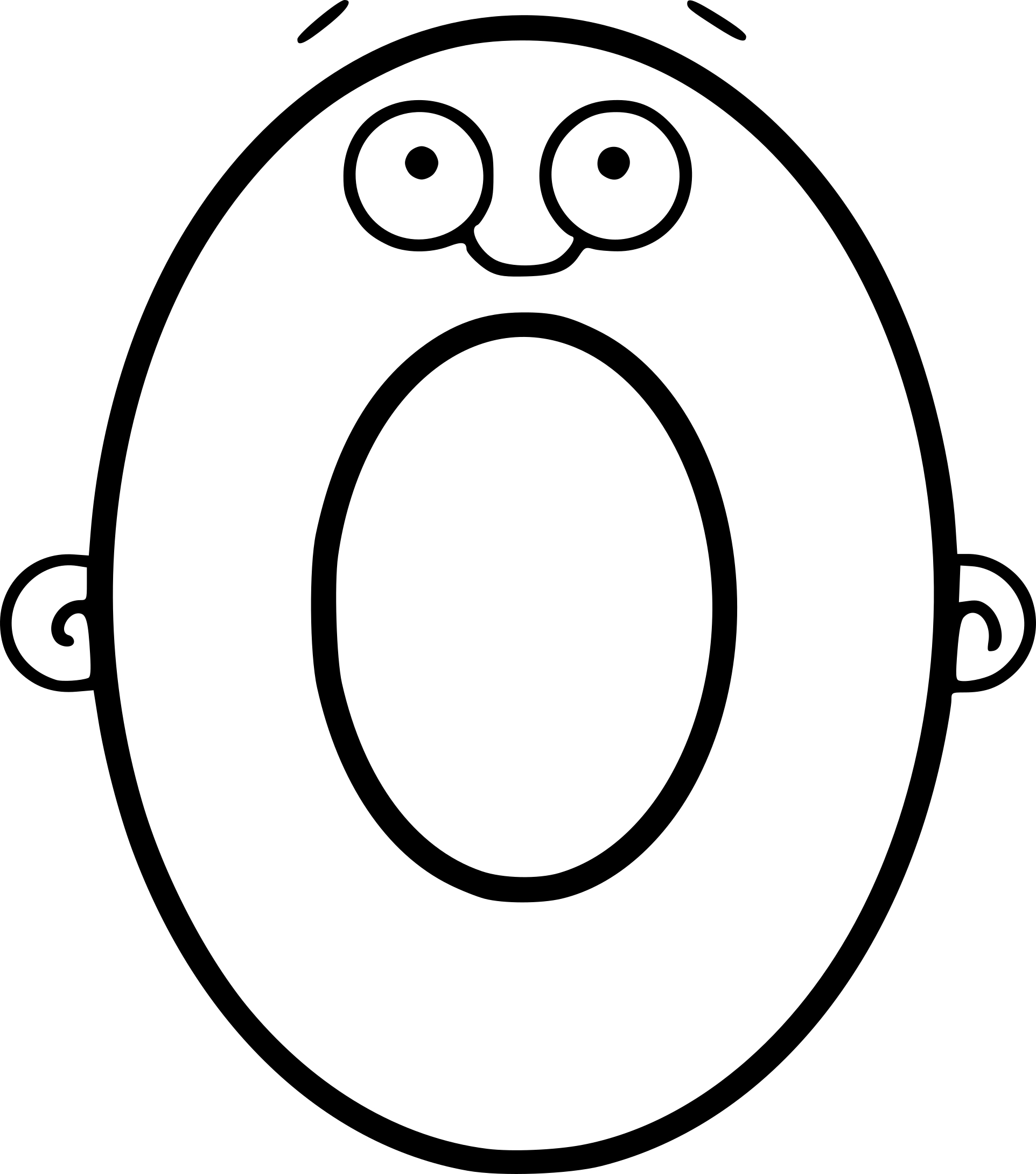 Number 0 coloring page