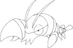 Pokemon Clauncher coloring page