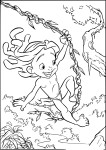 Young Tarzan coloring page