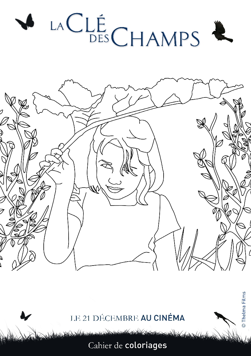 La Cle Des Champs coloring page