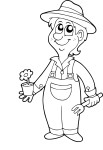 The Gardener coloring page