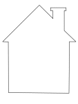 Easy Home coloring page