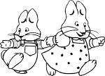 Max And Ruby coloring page