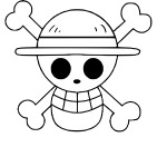 Mugiwara Flag coloring page