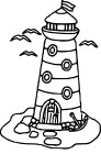 Coloriage phare