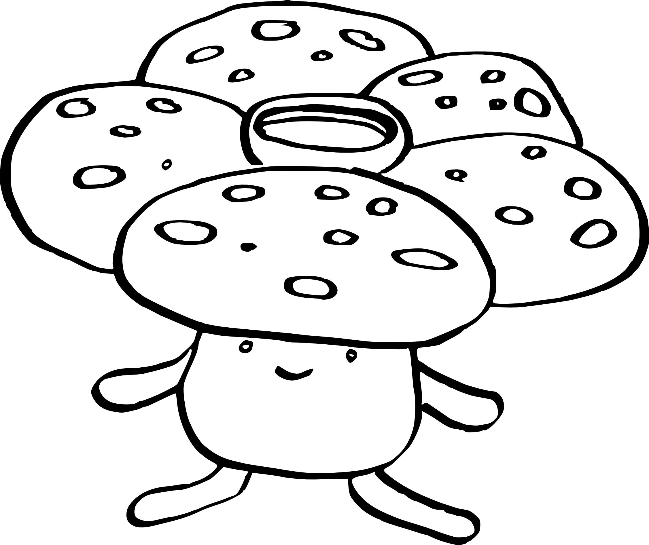 Disegno di Pokemon Vileplume da colorare