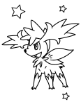 Coloriage Shaymin celeste