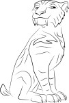 Shira Ice Age coloring page