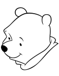 Coloriage Winnie facile