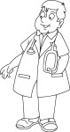 Doctor And Design coloring page