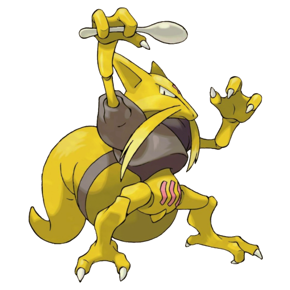 Disegno di Pokemon Kadabra da colorare