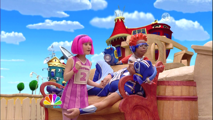 Disegno di Lazytown da colorare