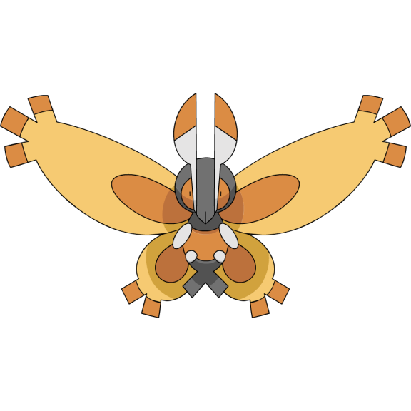 Disegno di Pokemon Mothim da colorare