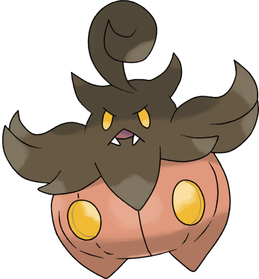 Disegno di Pokemon Pumpkaboo da colorare