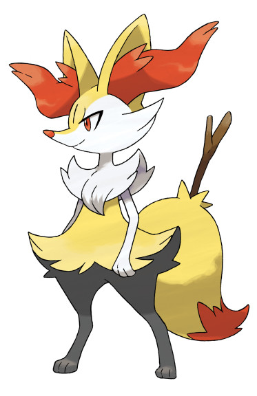 Disegno di Pokemon Braixen da colorare